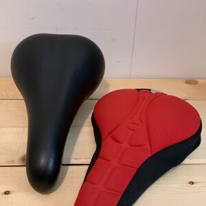 Nakamura Comfort Padded Bicycle Seat with Removable Padded Cover